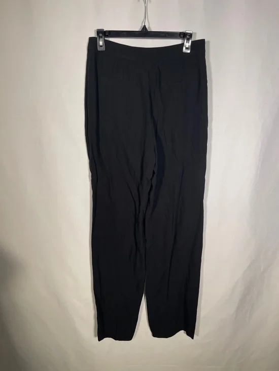 J. CREW WOMENS BLACK HIGH RISE CREPE TROUSER DRESS PANT 6 NEW WITH TAGS BK631 - Picture 4 of 7